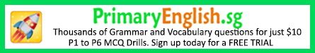 Primary School English Grammar and Vocabulary Drills
